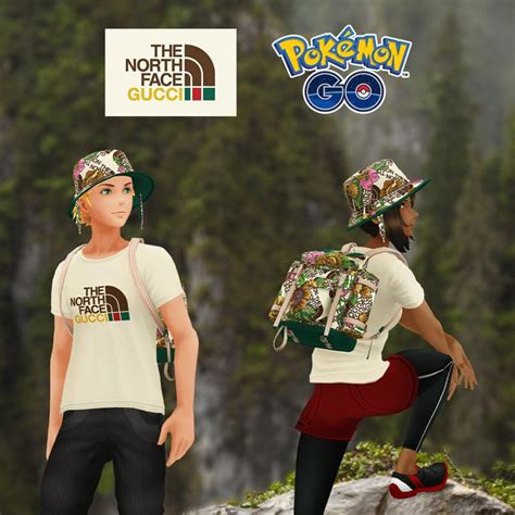 gucci x north face pokemon go code|the north face gucci.